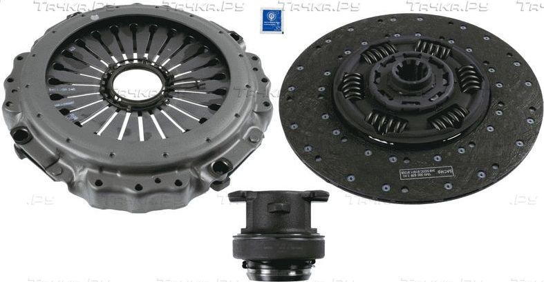 Сцепление (комплект) SACHS для MAN Lion's Star 2000-2007. Артикул 3400 700 404