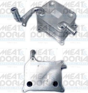 Радиатор масляный (маслоохладитель) для двигателя Meat & Doria для Audi A4 IV (B8) 2012-2015. Артикул 95081