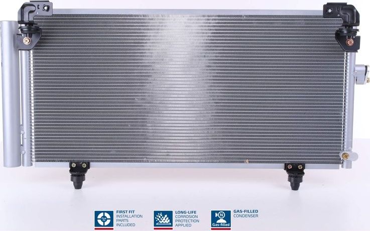 Радиатор кондиционера (конденсатор) Nissens (алюминий). Артикул 94885