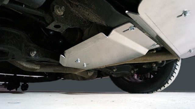 Защита алюминиевая ТСС (4 мм) для заднего редуктора GAC GS8 II 2.0T 4WD 2023-2026. Артикул ZKTCC00671