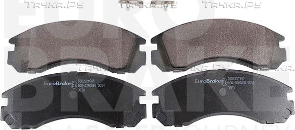 Тормозные колодки Eurobrake. Артикул 5502221965