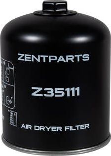 Патрон осушителя воздуха пневмосистемы Zentparts. Артикул Z35111