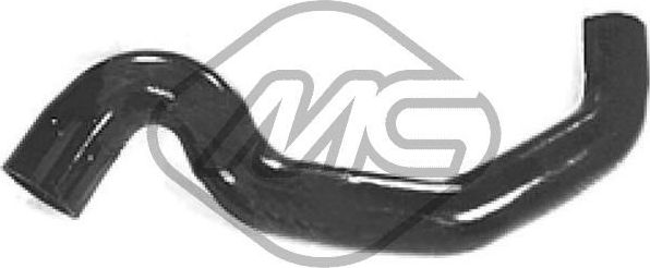 Патрубок радиатора (системы охлаждения) Metalcaucho. Артикул 08437