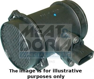 Датчик массового расхода воздуха (ДМРВ) Meat & Doria для Audi A4 I (B5) 1997-2000. Артикул 86020E