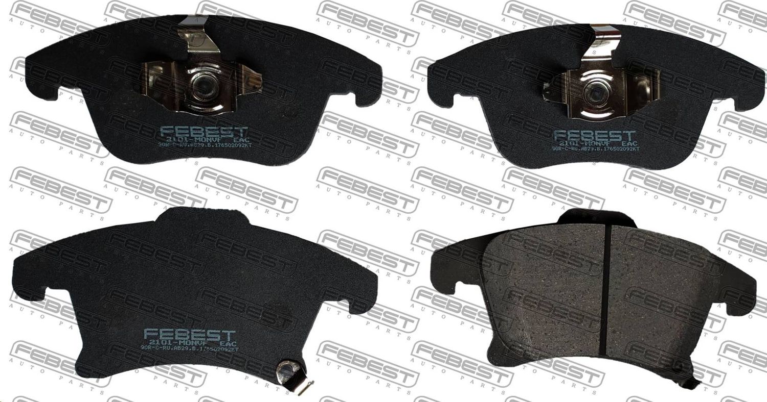 Тормозные колодки Febest. Артикул 2101-MONVF