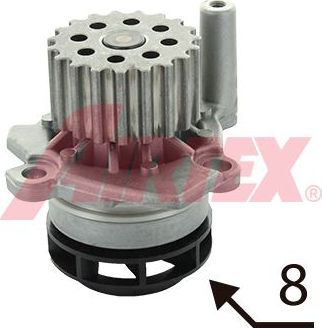 Помпа (водяной насос) Airtex для Volkswagen Scirocco III 2008-2017. Артикул 1992