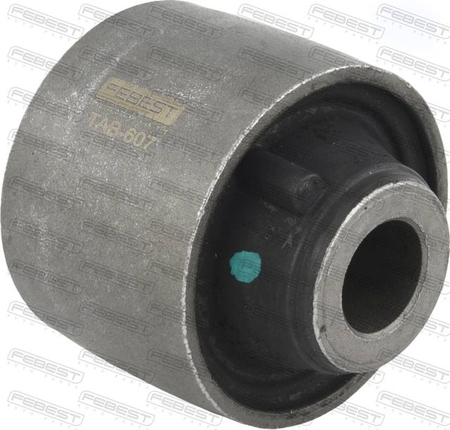Сайлентблок заднего рычага подвески Febest нижний внешний для Toyota Highlander IV (U70) 2019-2026. Артикул TAB-607