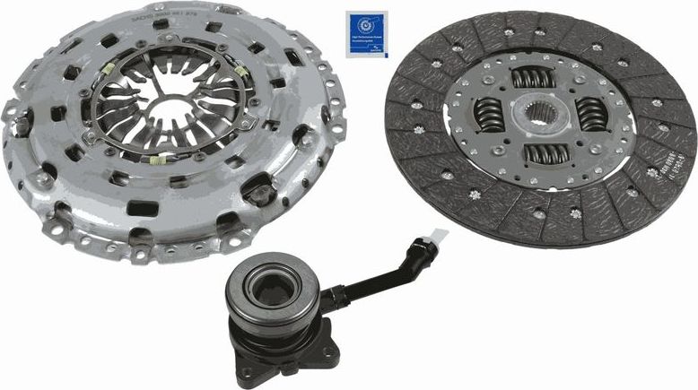 Сцепление (комплект) SACHS XTend Kit plus CSC. Артикул 3000 990 262