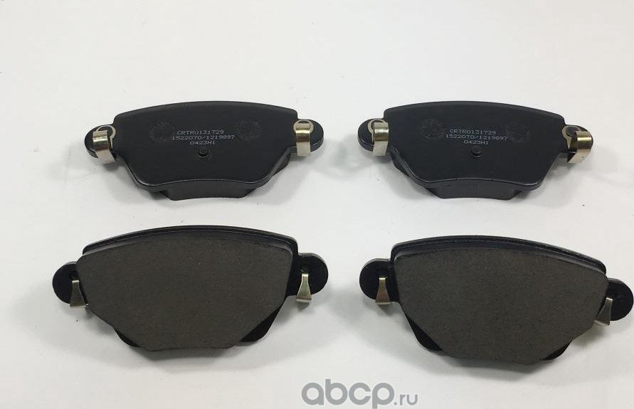 Колодки торм. задние Cartronic CRTR0131729 Аналог 1522070/ 1219897/ 1219894/ 120 Cartronic. Артикул CRTR0131729