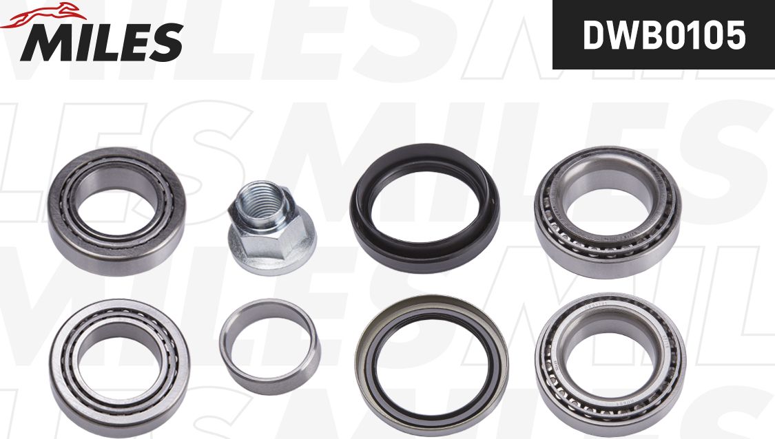 Ступичный подшипник (комплект) Miles. Артикул DWB0105