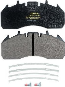 Тормозные колодки Textar. Артикул 2917401