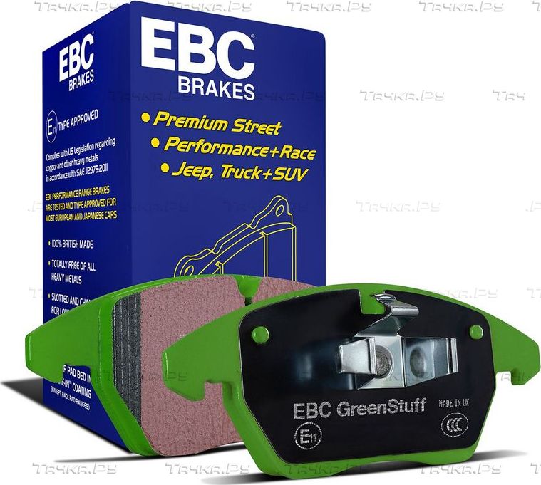 Тормозные колодки EBC Brakes для Lancia Delta III (844) 2008-2014. Артикул DP21383