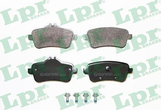 Тормозные колодки LPR. Артикул 05P1817