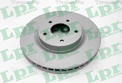 Тормозной диск LPR TOTAL COATED передний для Nissan X-Trail T31 2007-2010. Артикул N2016VR