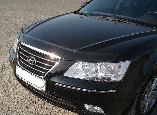 Дефлектор Vip-Tuning для капота Hyundai Sonata VI NF 2004-2009. Артикул HYD09