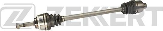 Полуось (привод в сборе, приводной вал) Zekkert. Артикул AW-4537