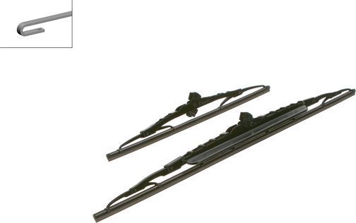 Щетки стеклоочистителя (дворники) Bosch Twin. Артикул 3 397 010 404