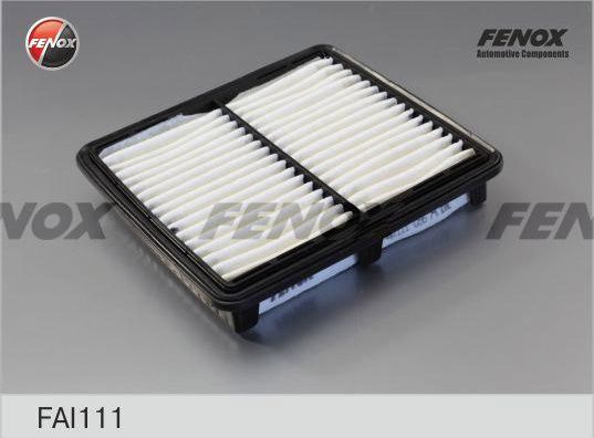 Воздушный фильтр Fenox для Daewoo Matiz I 1998-2015. Артикул FAI111