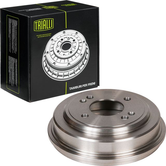Тормозной барабан Trialli задний для Hyundai Getz I 2002-2010. Артикул TF 084332
