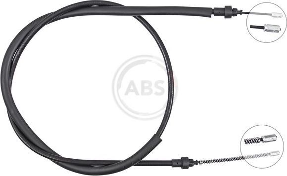 Трос ручника (тросик ручного тормоза) ABS для Dacia Logan II 2012-2026. Артикул K16025