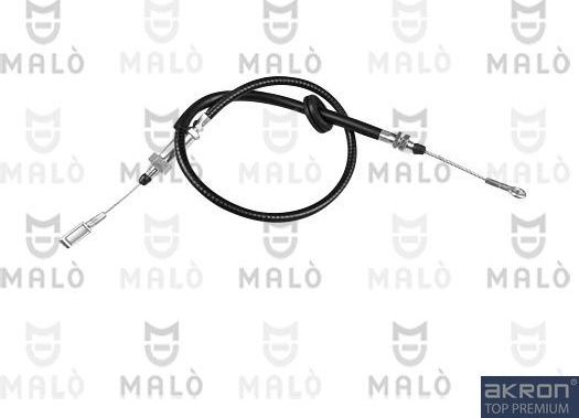 Трос ручника (тросик ручного тормоза) Malò. Артикул 21332