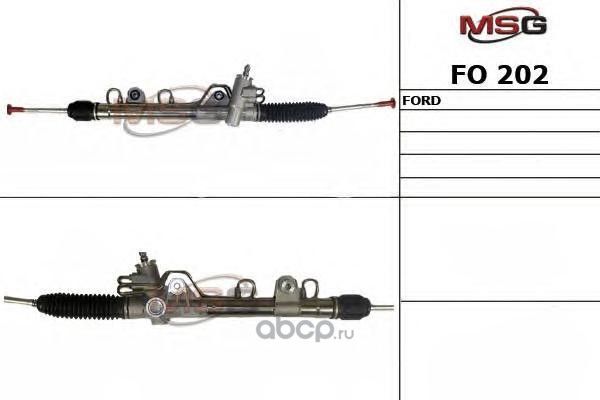 Рулевая рейка c ГУР новая Ford Ka 2003-2005, Ford Fiesta 1996-2001, Ford Courier (MSG). Артикул FO202