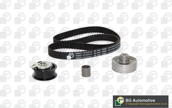 Ремень ГРМ с роликами (комплект) BGA. Артикул TB9607K