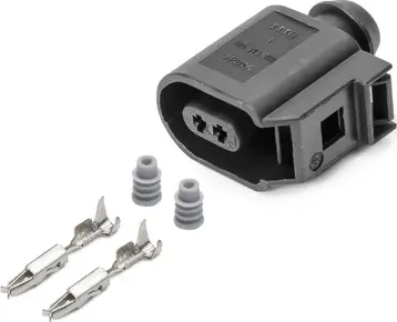 Разъем 6E0973702 (2pin) 2 контакта датчика ABS для Audi, Seat, Skoda, Volkswagen (Cargen). Артикул AX6532S