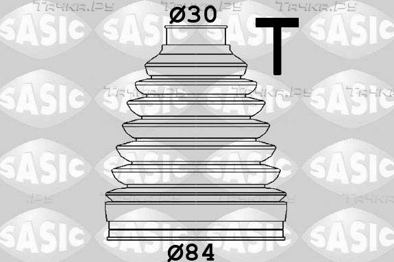 Пыльник ШРУСа внутренний Sasic (термопласт) для Mercedes-Benz A-Класс II (W169) 2004-2012. Артикул 1906157