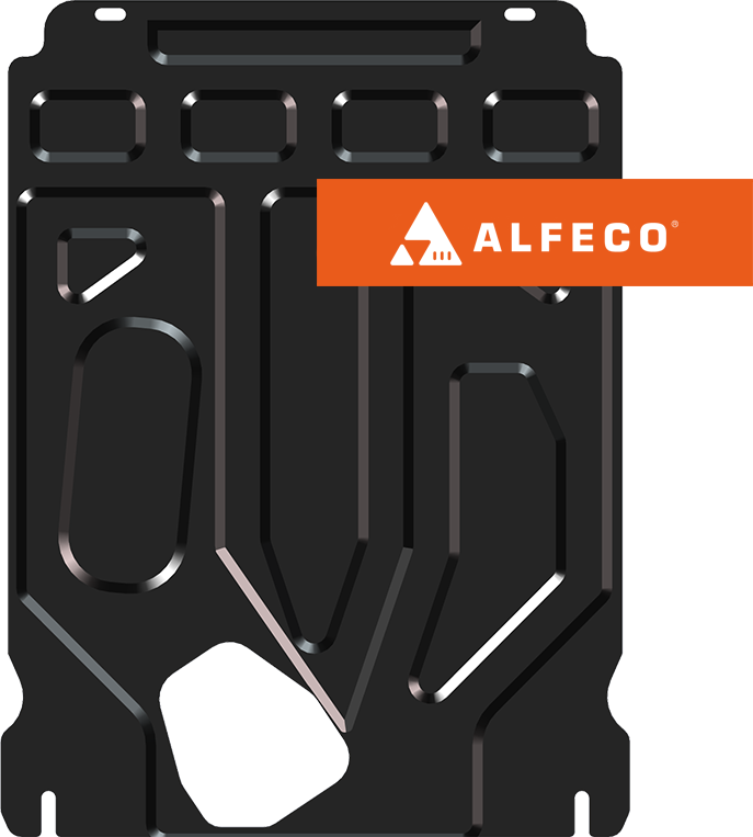 Защита Alfeco для картера и КПП Daewoo Sens 2002-2009. Артикул ALF.05.03