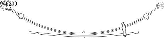 Рессора CS-Germany. Артикул 10.940.200.00