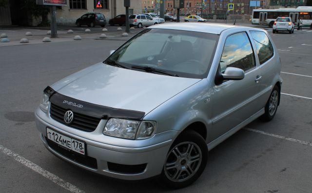 Дефлектор Vip-Tuning для капота Volkswagen Polo III 1999-2001. Артикул VW15