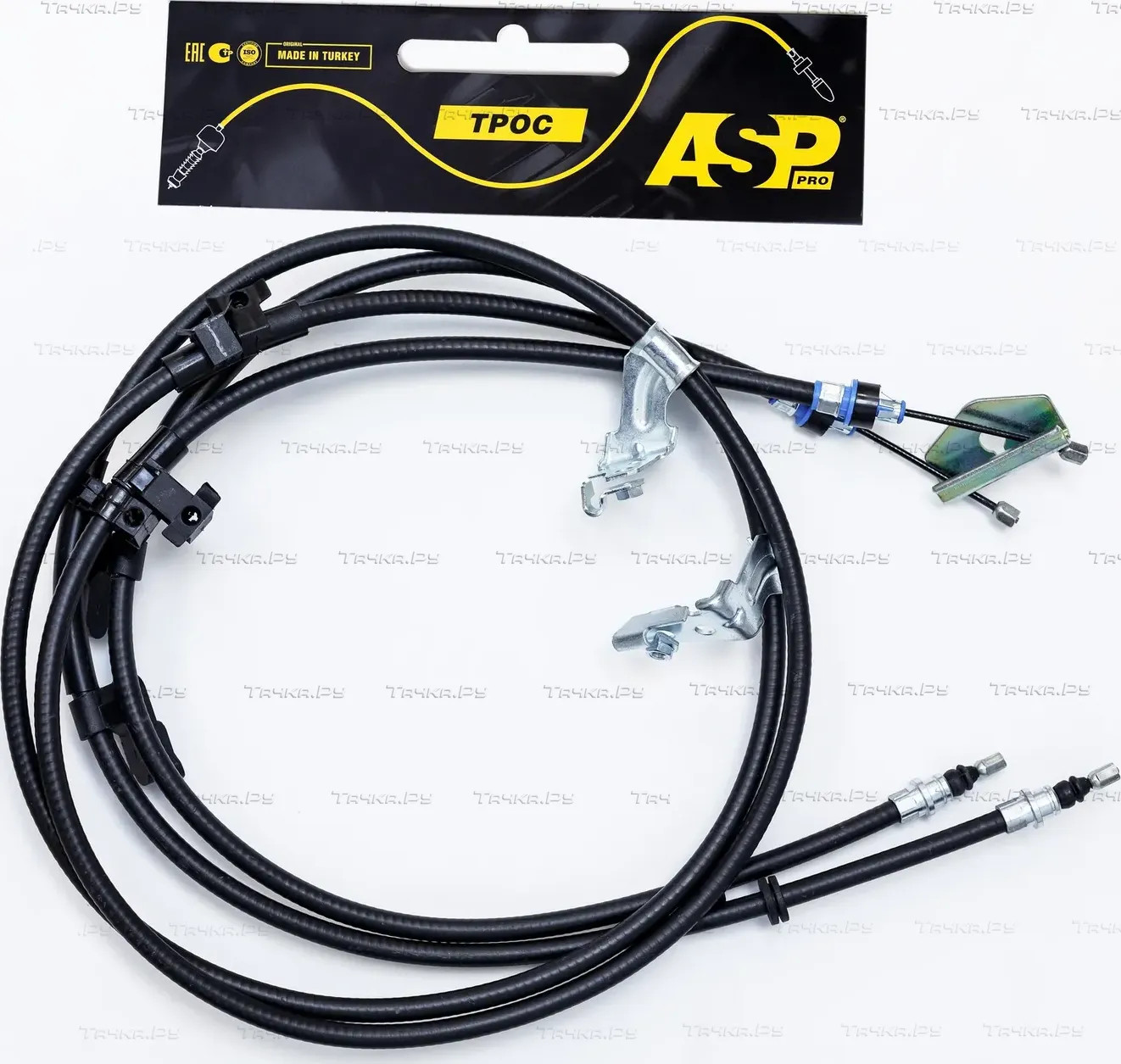 Трос привода ручного тормоза (ASP). Артикул KB9023