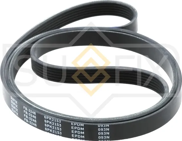 Ремень поликлиновый 6PK2153 (Sufix). Артикул FB-3246