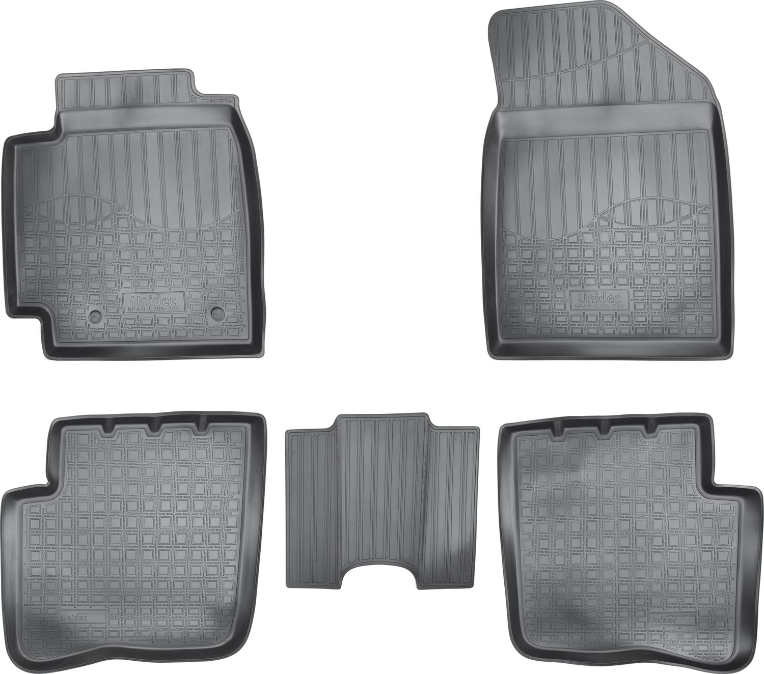 Коврики Норпласт для салона FAW V5 2010-2026. Артикул NPA11-C205-700