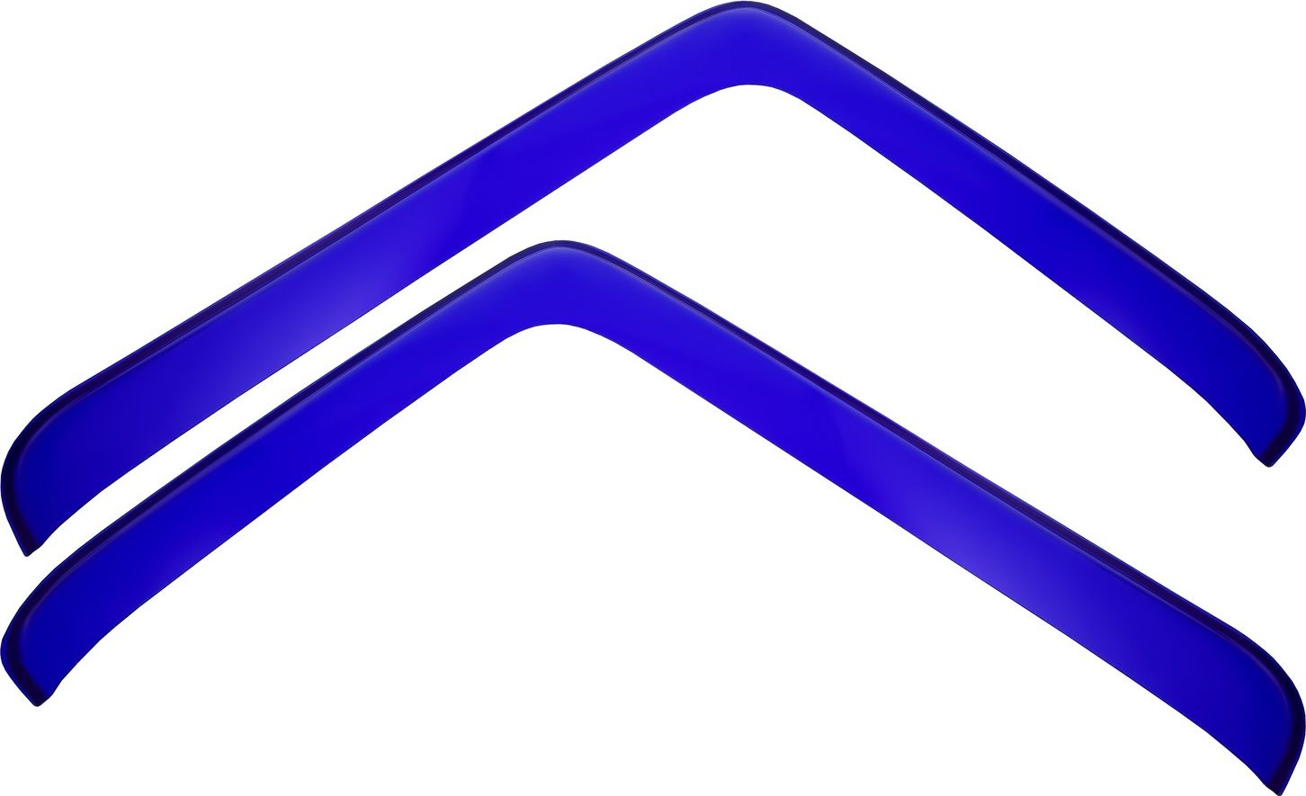 Дефлекторы REIN для окон (накладной) Shacman X3000 грузовик, тягач 2020-2026 Синие. Артикул REINWV1284