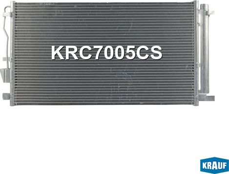 Радиатор кондиционера Krauf. Артикул KRC7005CS