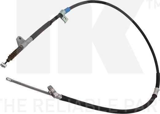 Трос ручника (тросик ручного тормоза) NK. Артикул 9045170