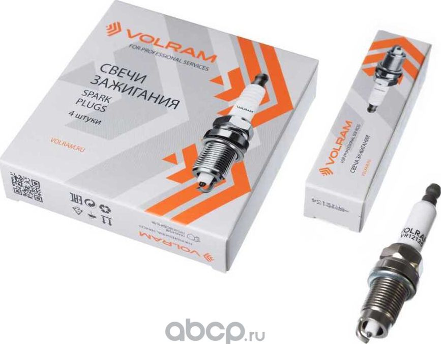 СВЕЧА ЗАЖИГАНИЯ VW POLO 1.2-1.6 06-14 SKODA RAPID 1.2, 1.6 12-/FABIA II 1.2-1.6 (Volram). Артикул VR12135