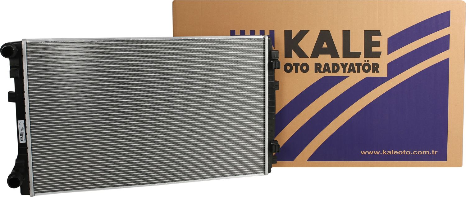 Радиатор охлаждения для а/м Skoda Octavia (13-)/VW Tiguan (16-) паяный (Kale). Артикул 345840