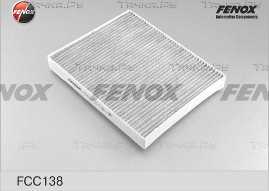 Салонный фильтр Fenox для Audi Q7 I (4L) 2006-2015. Артикул FCC138