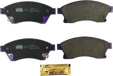Тормозные колодки NiBK. Артикул PN0391