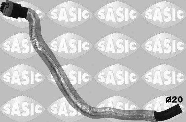 Патрубок радиатора (системы охлаждения) Sasic. Артикул 3406227