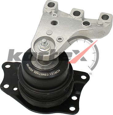Опора двигателя VW POLO 10- МТ прав. (Kortex). Артикул KEM100