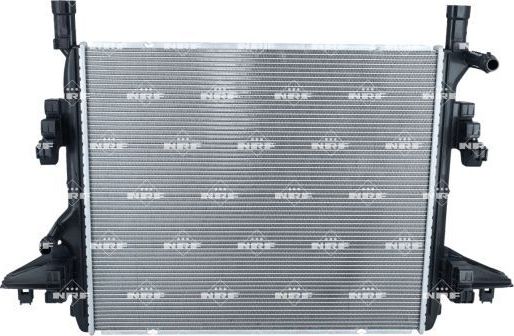 Радиатор охлаждения двигателя NRF (алюминий). Артикул 550313