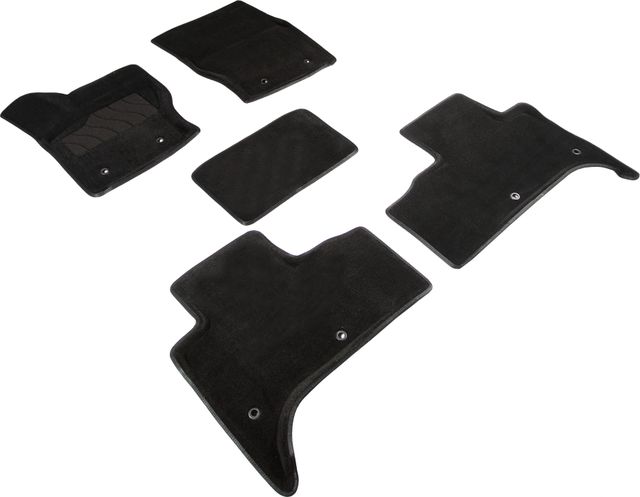 Комплект ковриков 3D Seintex для салона Land Rover Range Rover Sport II 2017-2021 ЧЕРНЫЕ. Артикул 93040