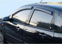Дефлекторы Alvi-Style для окон Mercedes-Benz M-Класс (ML) W164 2005-2011. Артикул AL-MBZ23