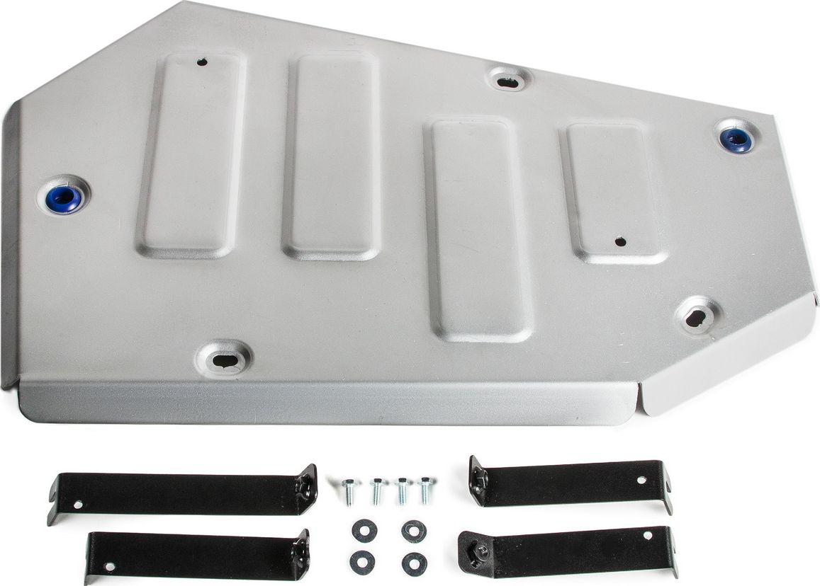 Защита алюминиевая Rival для топливного бака Audi Q3 II FWD 2018-2026. Артикул 333.0354.1