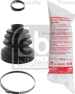 Пыльник ШРУСа внутренний Febi Bilstein (резина) передний для Toyota Auris I 2007-2012. Артикул 100438