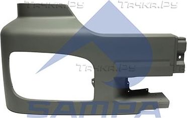 Бампер Sampa правый для Mercedes-Benz Atego 1 1998-2004. Артикул 1810 0265